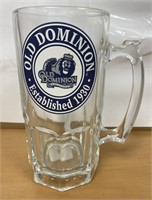 8" Large Glass Old Dominion University no ship