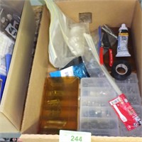 NUTS, BOLTS, SCREWS, WIRE STRIPPERS, SPRINGS, ETC