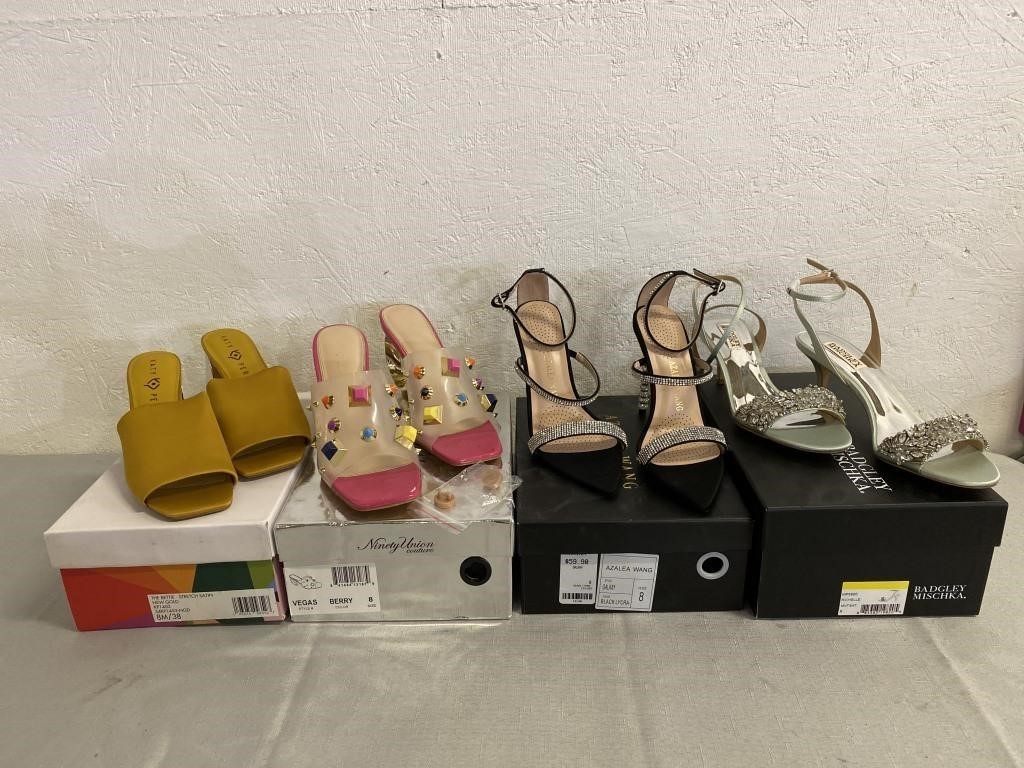 4 Various Brand Women’s Shoes Size 8