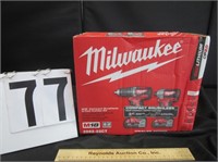 Milwaukee M18 Compact Brushless 2-Tool Combo Kit
