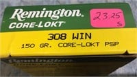 (7) Boxes .308 Win Ammo (140) Rds