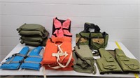 (10) life preservers/vests