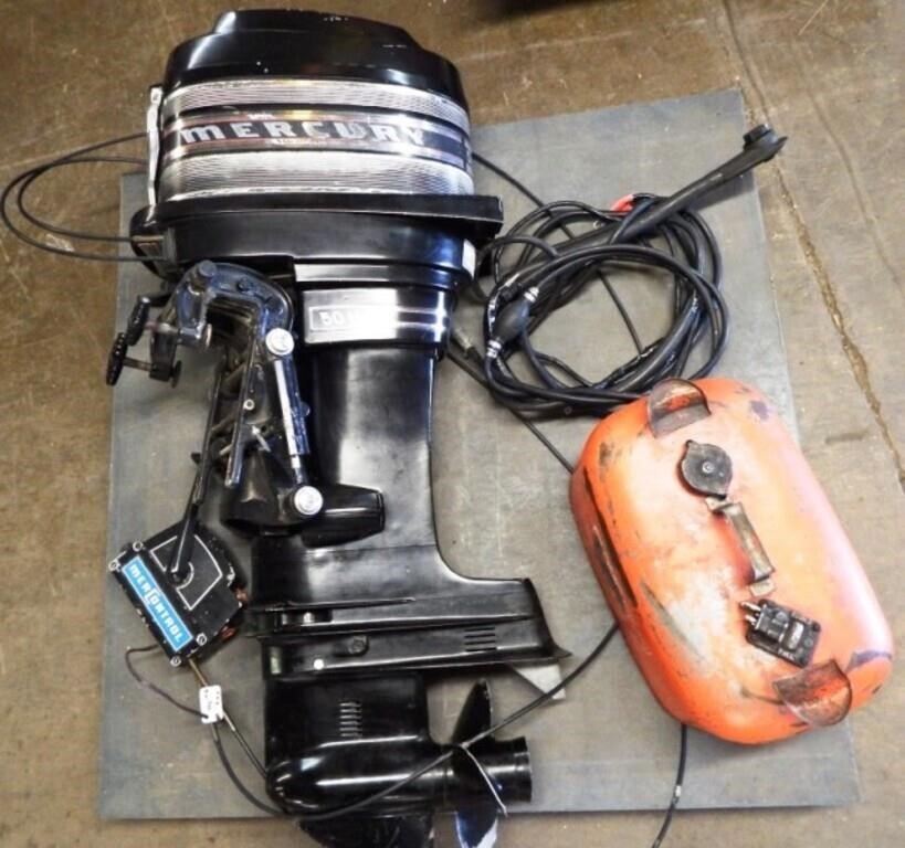 Mercury 50 hp. Outboard Boat Motor Pkg.