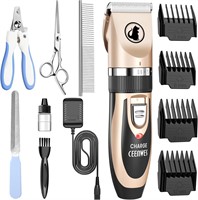 Rechargeable Pet Grooming Kit