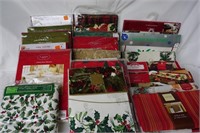 Vintage Christmas Table Linens