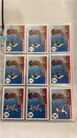 Mickey Mantle cards 6 sheets