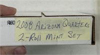 (3) $10  ROLLS 2008 ARIZONA QUARTER ROLLS