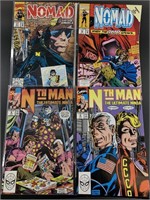 4 Marvel Comics from various runs like "Nth Man" a