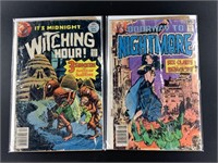 2 DC Comics: "Witching Hour" no. 70, 30c issue and