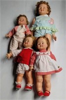 (F) Vintage Baby Dolls ( Tallest 3' Feet) Ideal