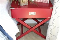 Pair of Red Night Stands