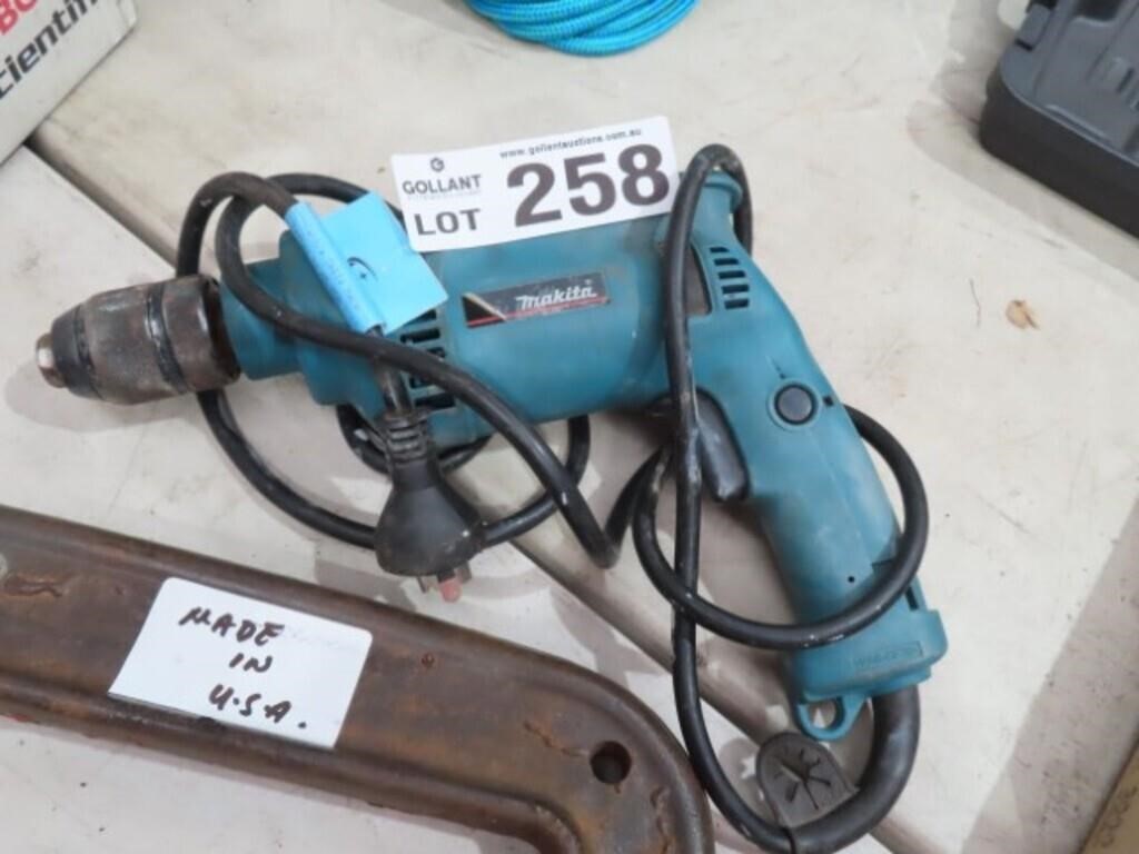 Makita Hammer Drill, 240v
