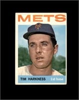 1964 Topps #57 Tim Harkness EX to EX-MT+