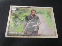 Andrew Lincoln Signed Trading Card COA Pros
