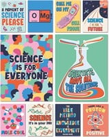 SEALED-S&O Large Science classroom poster x6