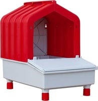 RentACoop Mobile Hen Den 1-Hole Nesting Box
