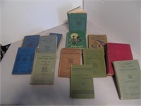 Variety of Vintage School Books