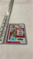 Patrick Mahomes II football card