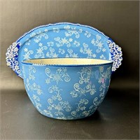 Temptations Floral Lace Bowl w/ Platter