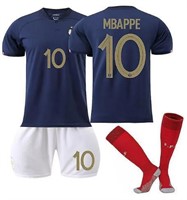 French National Team Mbappe Home Jersey