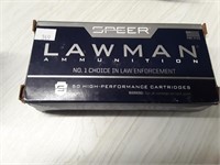 357 LAYMAN LAW ENFORCEMENT 357 SIG 125 GR.  TMJ