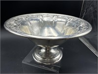 STERLING TOWLE BOWL ON PEDESTAL