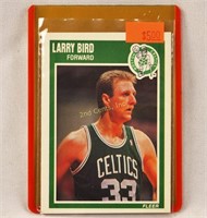 1990 Larry Bird Fleer N B A  Player Card # 8