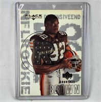 2000 Courtney Brown Rookie Jersey  Football Card