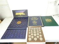 Assorted Coin Books/Holders - Coins not Included
