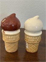 Safe-T Cup Ice Cream Cones Salt & Pepper