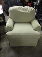 Beige swivel rocker chair - nice shape