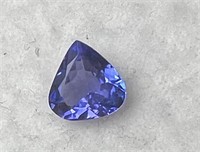 Natural Purple Blue Tanzanite 1.59 Cts - VVS