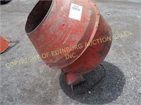 HYDRAULIC DUMPING CEMENT MIXER 3PT PTO DRIVE