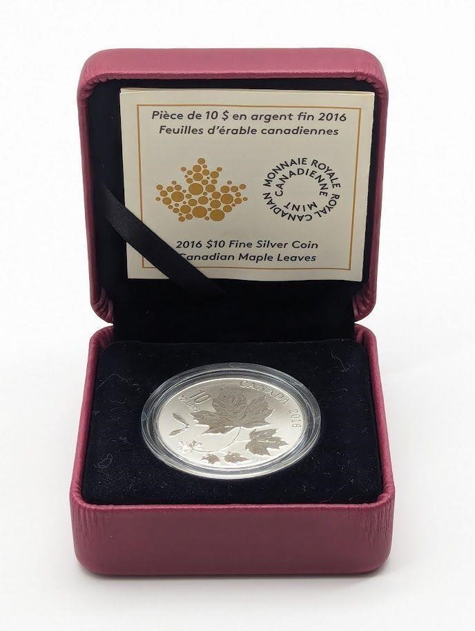 2016 Royal Canadian Maple Leaf 10 Dollar Coin