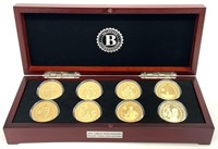 8pc JFK Proof Tribute Coins Set