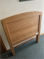 Two Amish Made Oak Twin Bed size headboards.