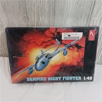 Vampire Night Fighter Hobby Craft Model NEW