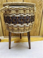 Very Cool Sewing Basket Stand
