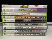 7 XBOX LIVE & XBOX 360 KINECT VIDEO GAMES