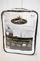 WHITE DOWN KING SIZE COMFORTER