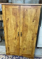 Manufactured Wood Entertainment Cabinet