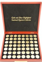 Gold and Silver highlighted statehood quarters