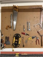 Large Assortment of Handtools As Shown