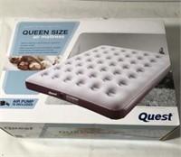 Quest Queen Size Air Mattress with air pump