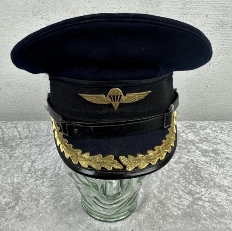 East German Pilots Peaks Cap