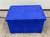 Blue storage box