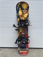 Wolverine X-Men snow board