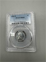 1943-D PCGS 1C MS64 Steel Penny