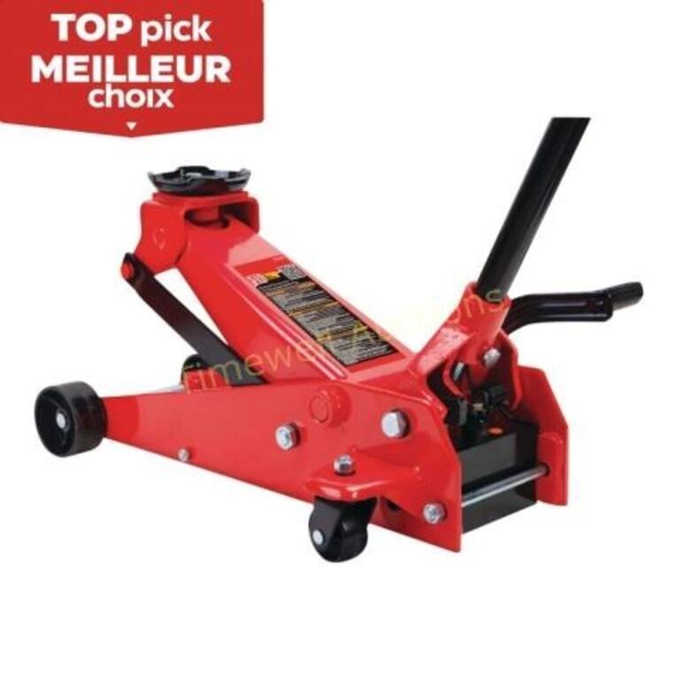 Big Red Heavy-Duty Garage Floor Jack  3.5-Ton