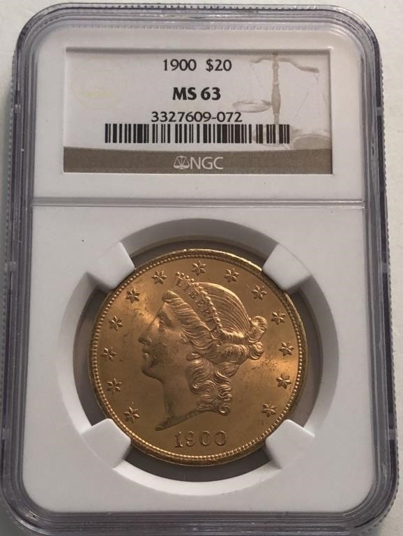 Coin Auction - June  - Topeka, Kansas